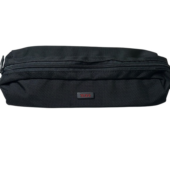 Tumi Other - Tumi Ballistic Black Nylon Electronic Cord Travel Pouch Organizer Zip Closure